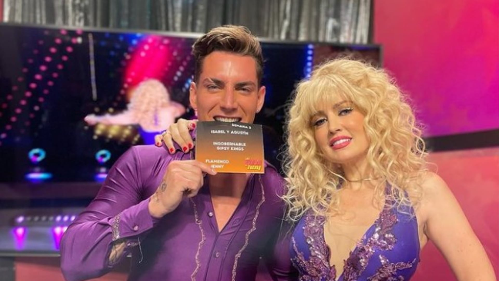 Isabel Madow y Agustín Fernández