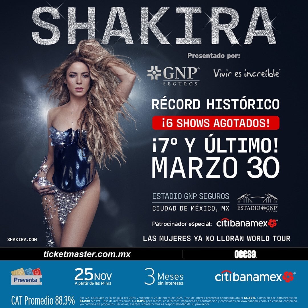Shakira en México