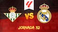 Betis vs Real Madrid: ¿Cuándo y dónde ver el partido de la Jornada 32 de LaLiga?