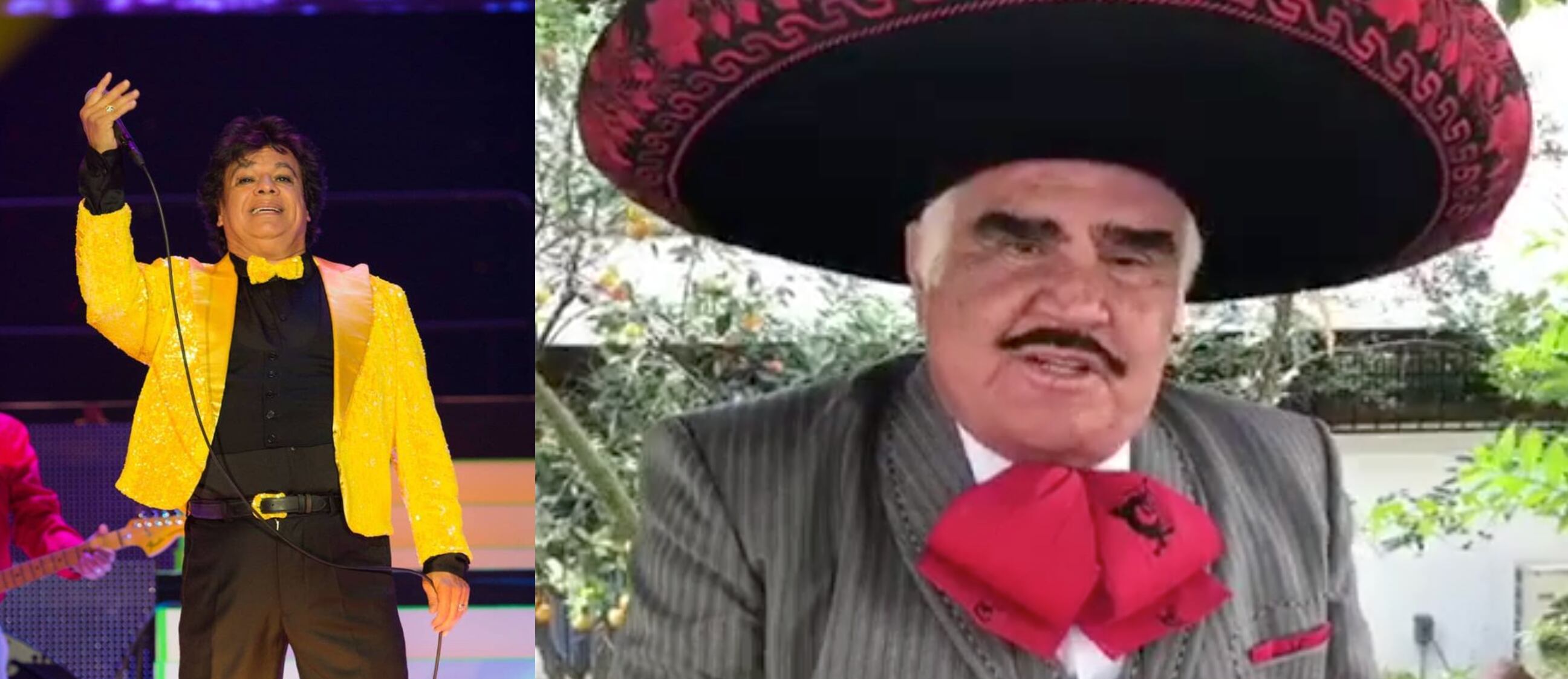 Juan Gabriel y Vicente Fernández