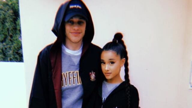 Ariana Grande y Pete Davidson