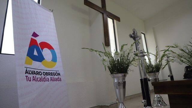 Velatorio del panteón Tarango en Álvaro Obregón