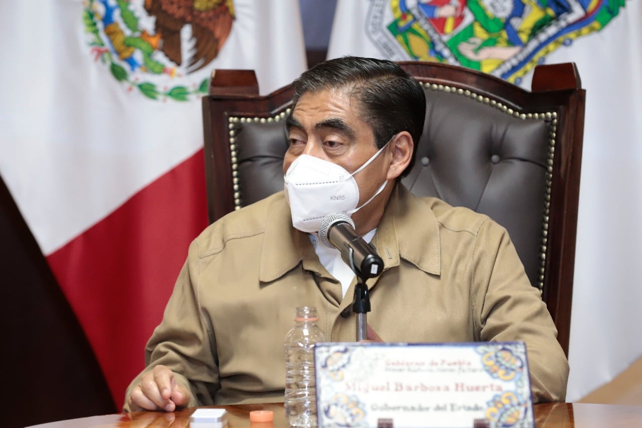 Miguel Barbosa Huerta, Gobernador de Puebla