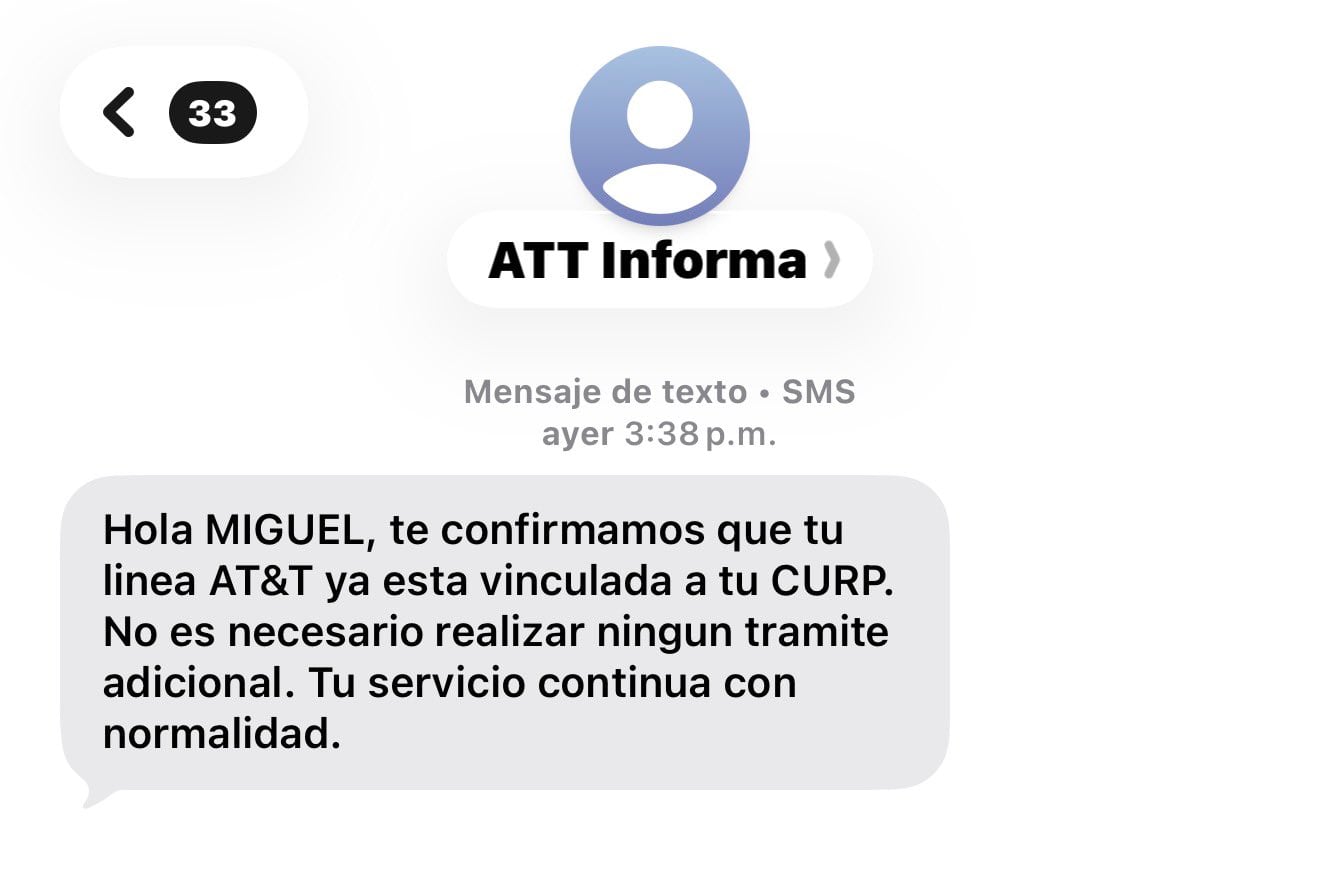 Usuarios de AT&T México denuncian registro líneas telefónicas sin autorización