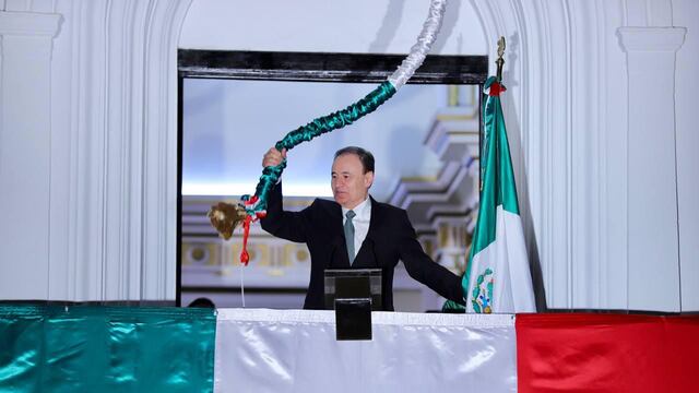 Alfonso Durazo encabeza Grito de Independencia 2024 en Sonora