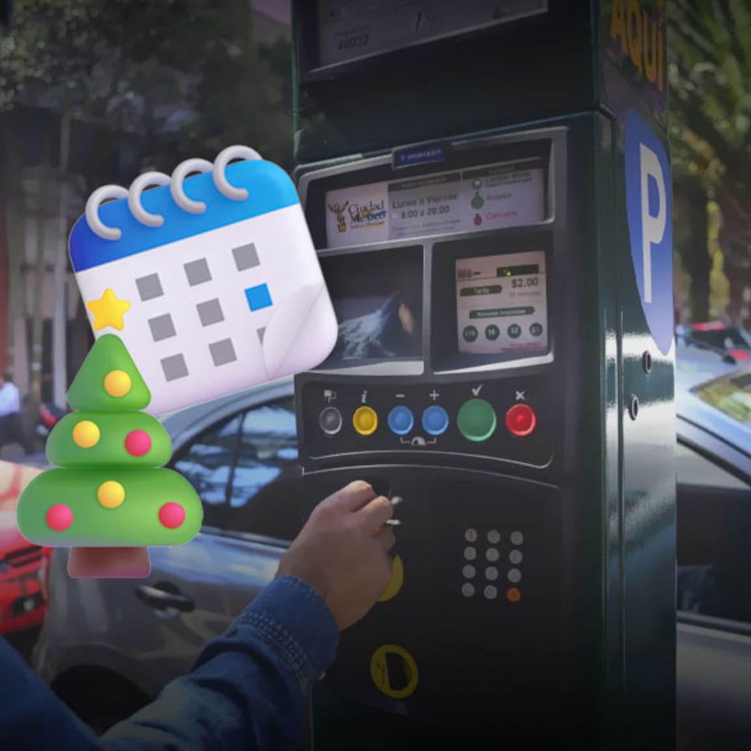 Parquímetros en CDMX: horarios y pago el 24 y 25 de diciembre