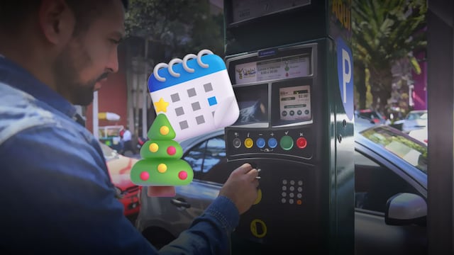 Horarios y pagos de los parquímetros CDMX durante 24 y 25 de diciembre