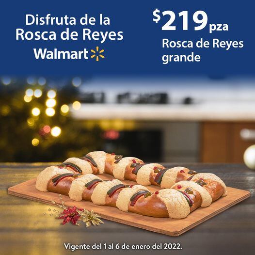Rosca de Reyes en Walmart