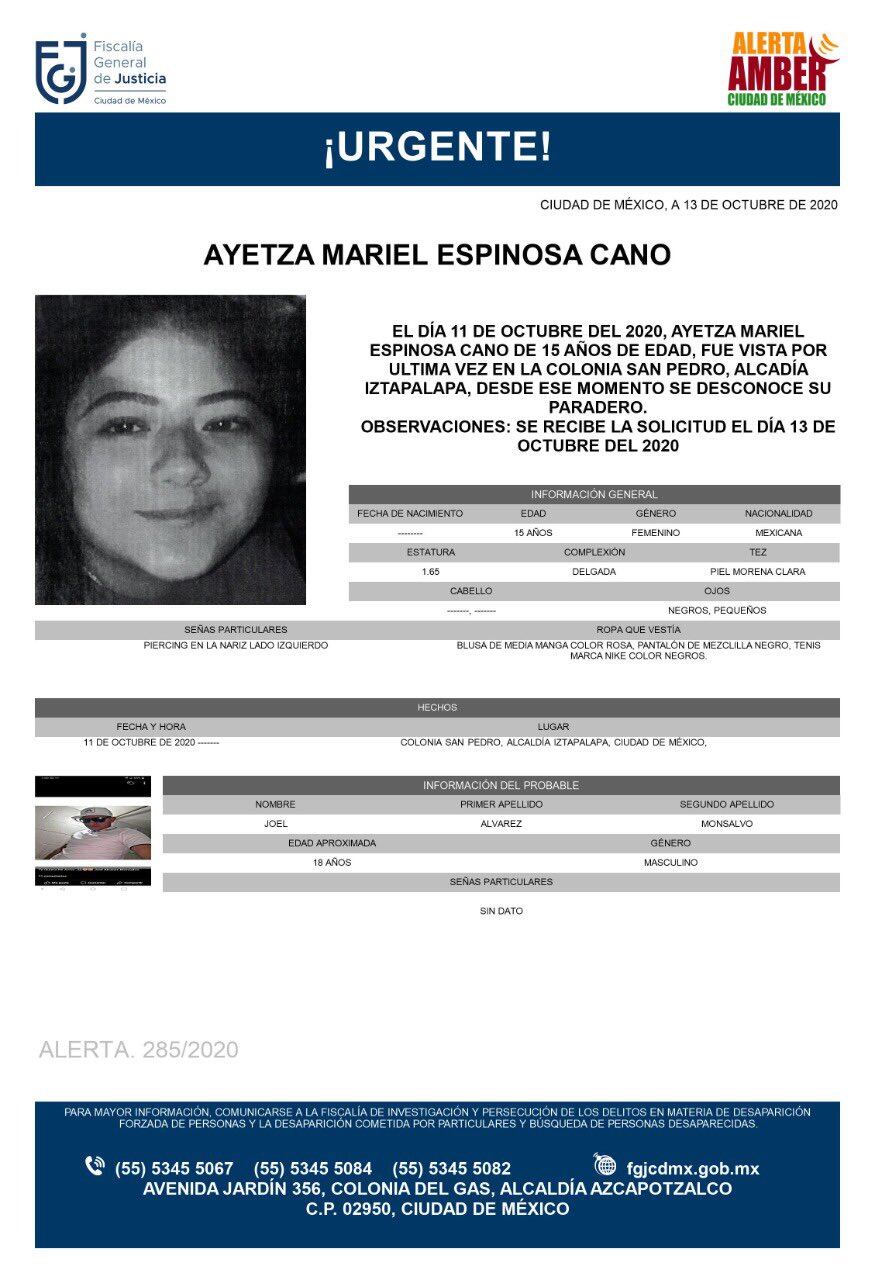 Ficha de búsqueda de Ayetza