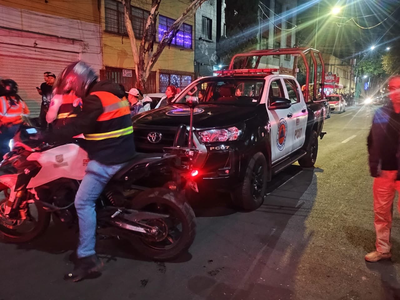 Incendio en hotel de la colonia Guerrero