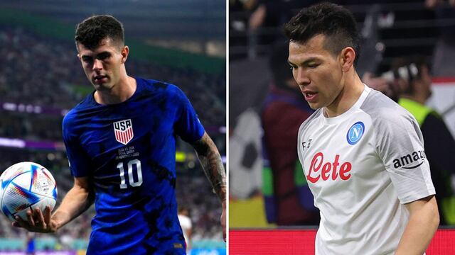 Christian Pulisic y Chucky Lozano