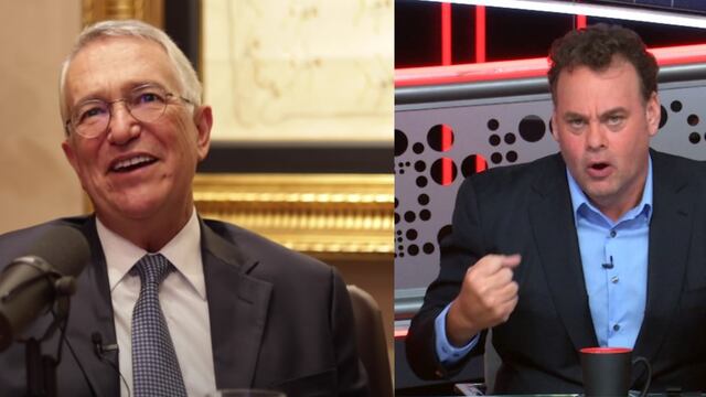 Ricardo Salinas Pliego y David Faitelson