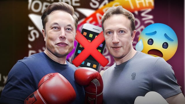 Elon Musk contra Mark Zuckerberg por Threads