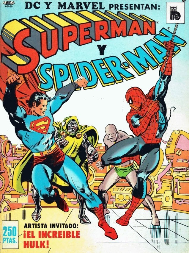 Crossover de Spider-Man y Superman
