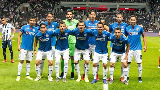 Cruz Azul previo a jugar ante Rayados.