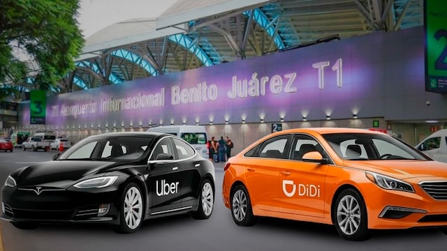 Uber y DiDi podrían tener zona exclusiva en el AICM