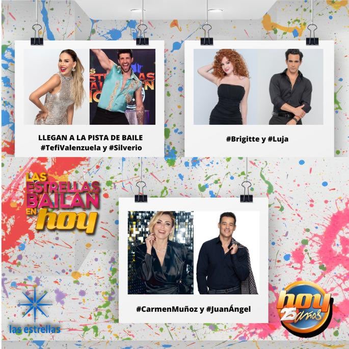 Las Estrellas bailan en Hoy 2023