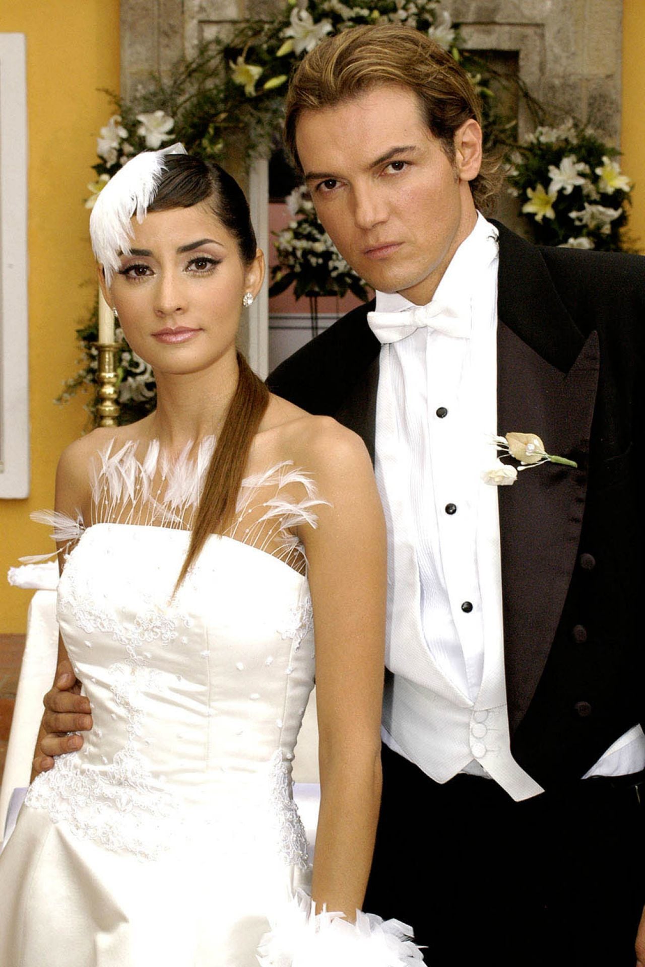 Paola Núñez y Aarón Beas.
