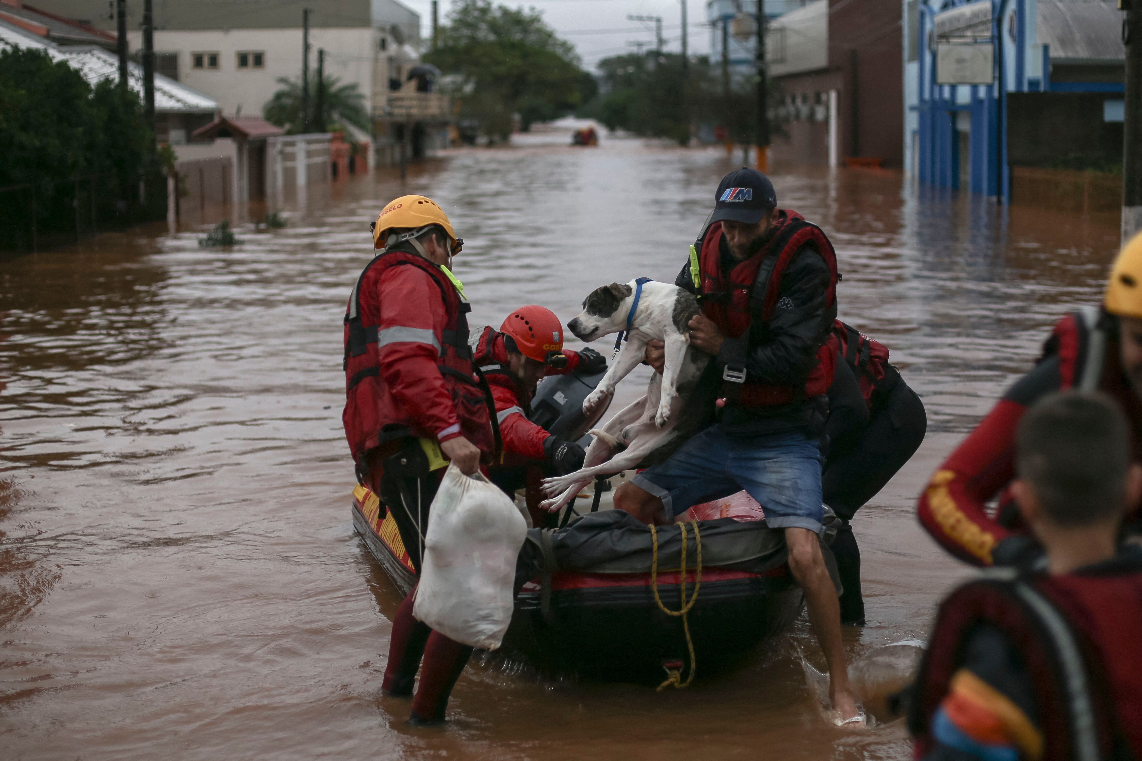 Lluvias en Brasil