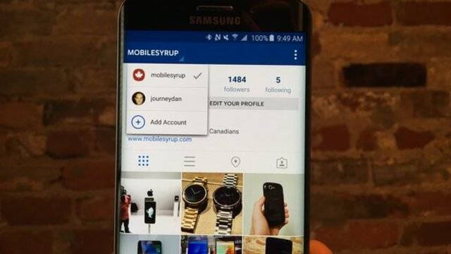 Instagram prueba soporte multicuentas