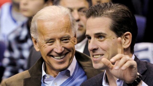 El presidente Joe Biden y su hijo, Hunter