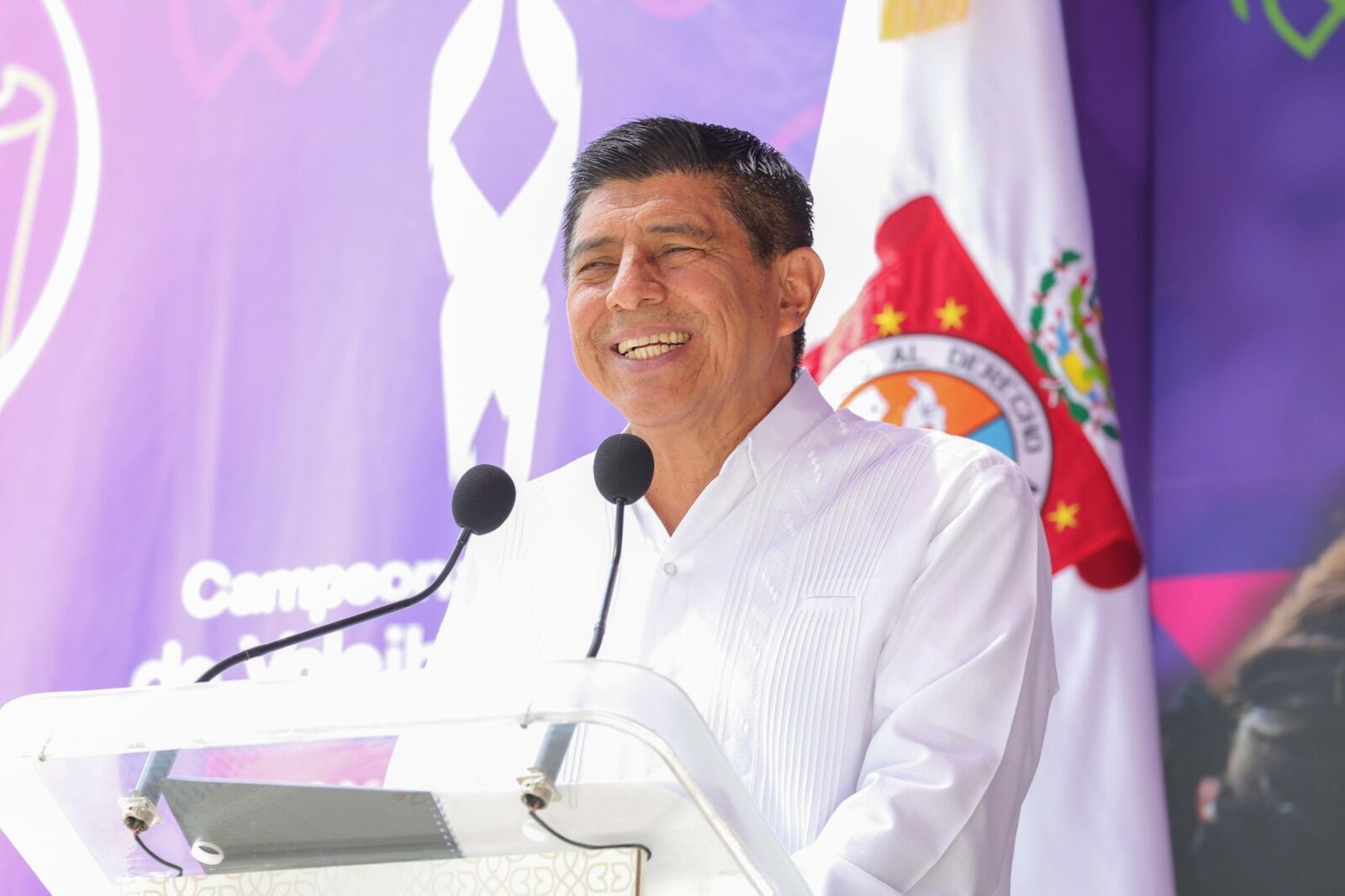 Oaxaca y Tlaxcala estrechan lazos por el Campeonato Mundial de Voleibol 2023