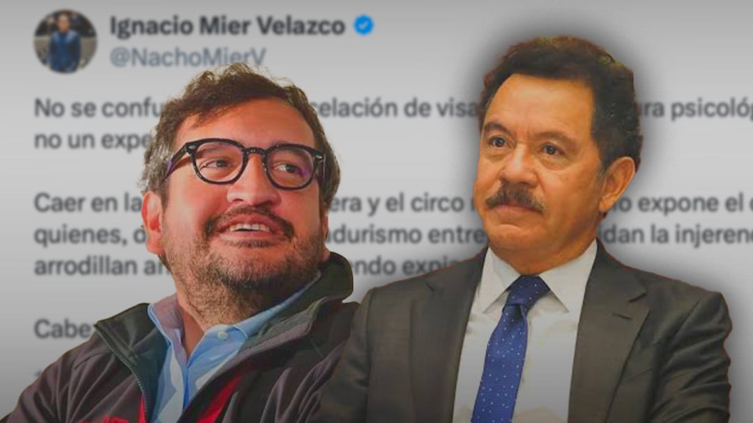 Ignacio Mier llama a defender la soberanía tras cancelación de visa de López Beltrán
