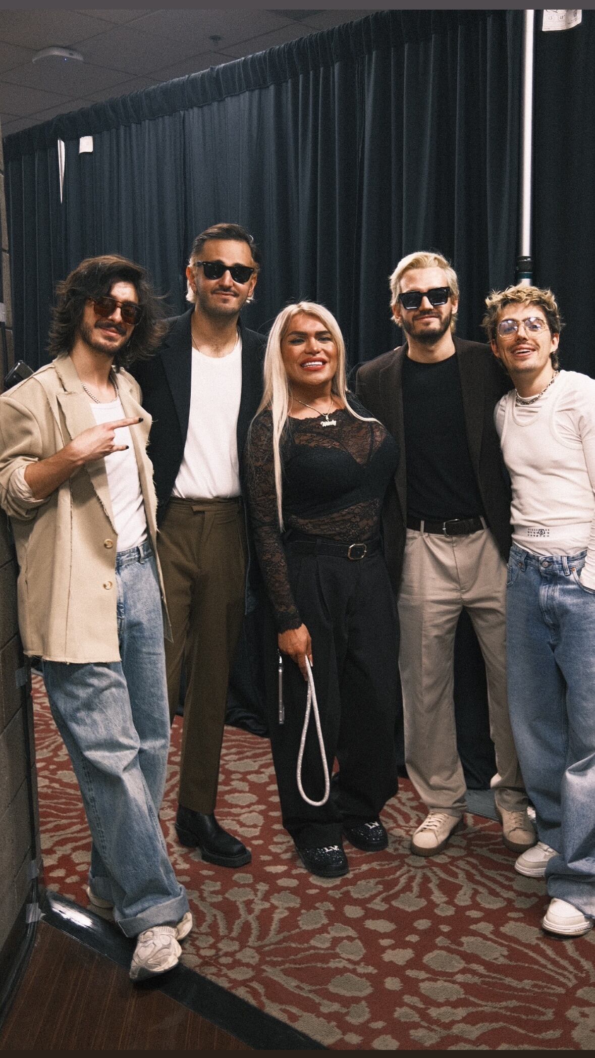 Wendy Guevara y Morat se encuentran en los ensayos de los Latin American Music Awards 2024