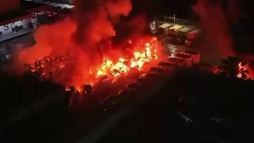 Pepsi Matamoros descarta que incendio en centro de distribución esté ligado a extorsión