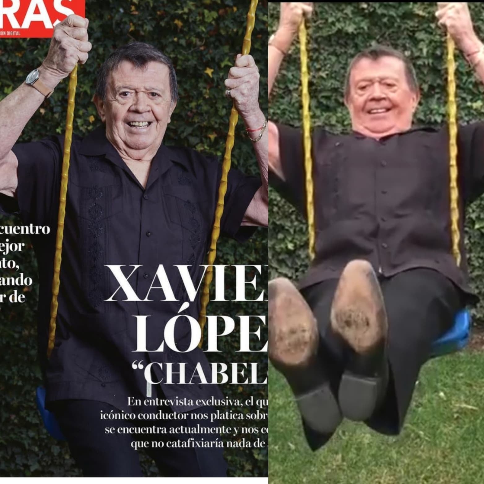 Xavier López 'Chabelo' para Caras. 2022/2015