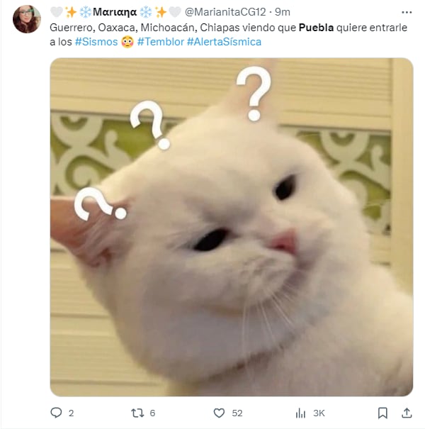 Memes por el sismo de hoy 7 de diciembre