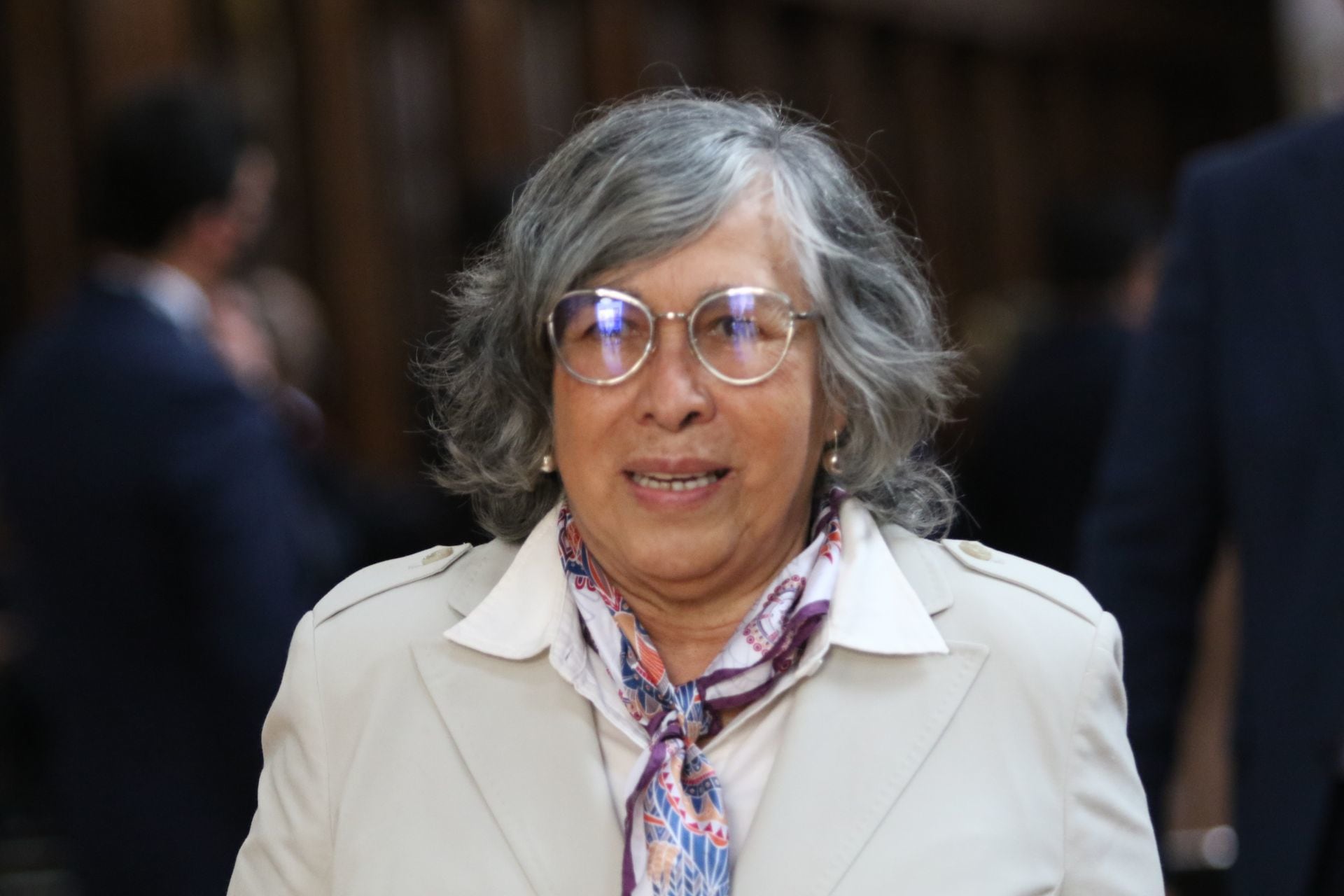 María Estela Ríos González, consejera jurídica de la Presidencia.
