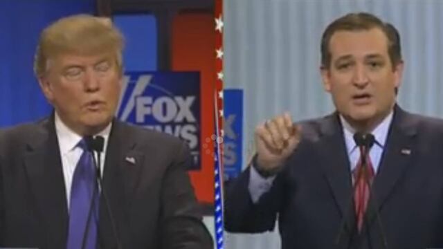 Trump y Cruz se enfrentan en Detroit