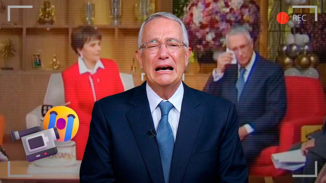 Video muestra a Salinas Pliego llorando tras entrevista en Ventaneando