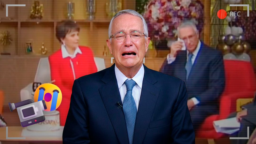 Video muestra a Salinas Pliego llorando tras entrevista en Ventaneando