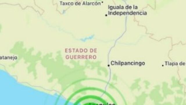 Sismo en Guerrero