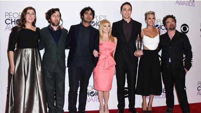 Elenco de de The Big Bang Theory.