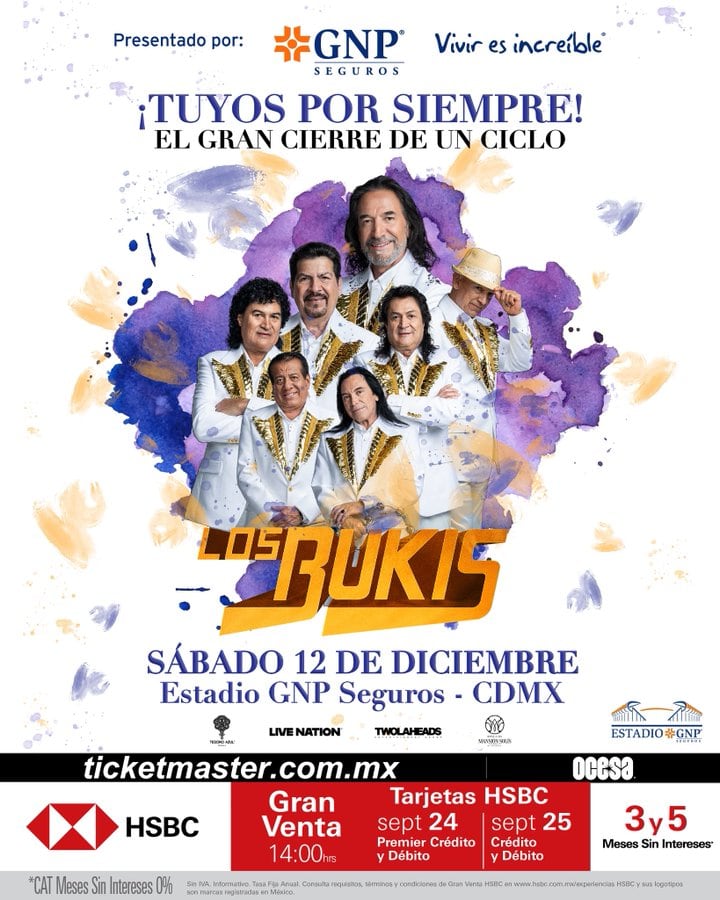 Los Bukis en México: fechas, sedes y boletos para sus conciertos