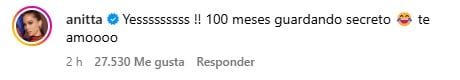 Anitta comenta embarazo de Lele Pons