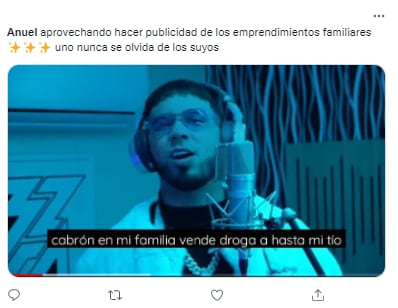 Comentario sobre Anuel AA y Bzrp