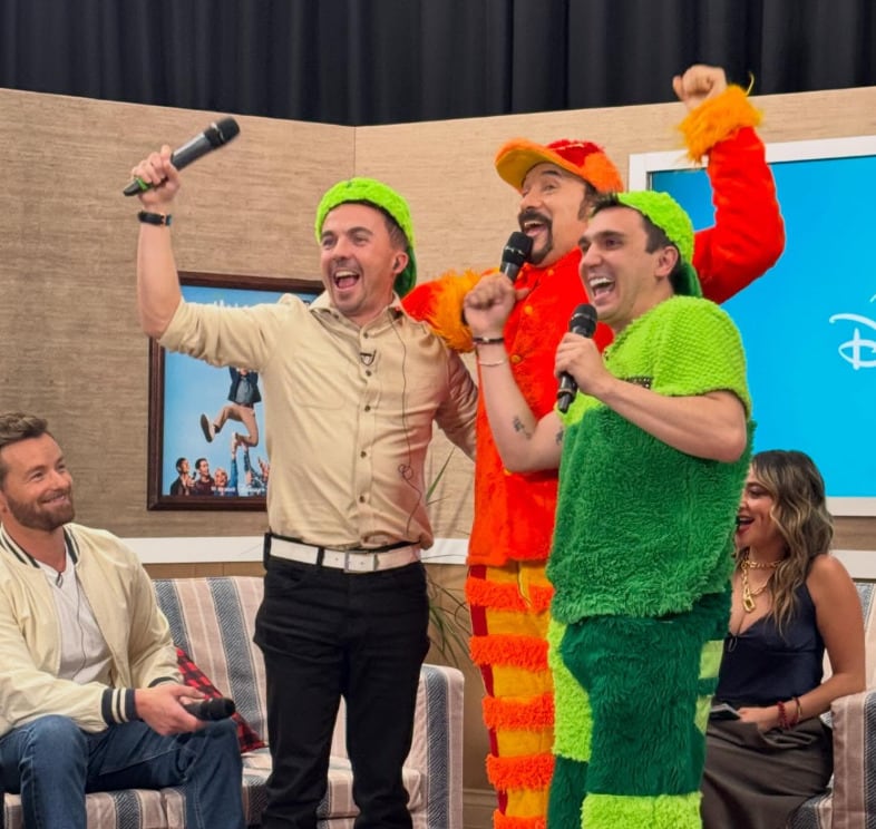 Malcolm el de en medio con la Familia P.Luche