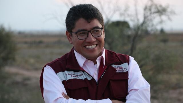 Saúl Monreal, alcalde de Fresnillo, Zacatecas.