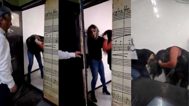 Pelea de taquilleras