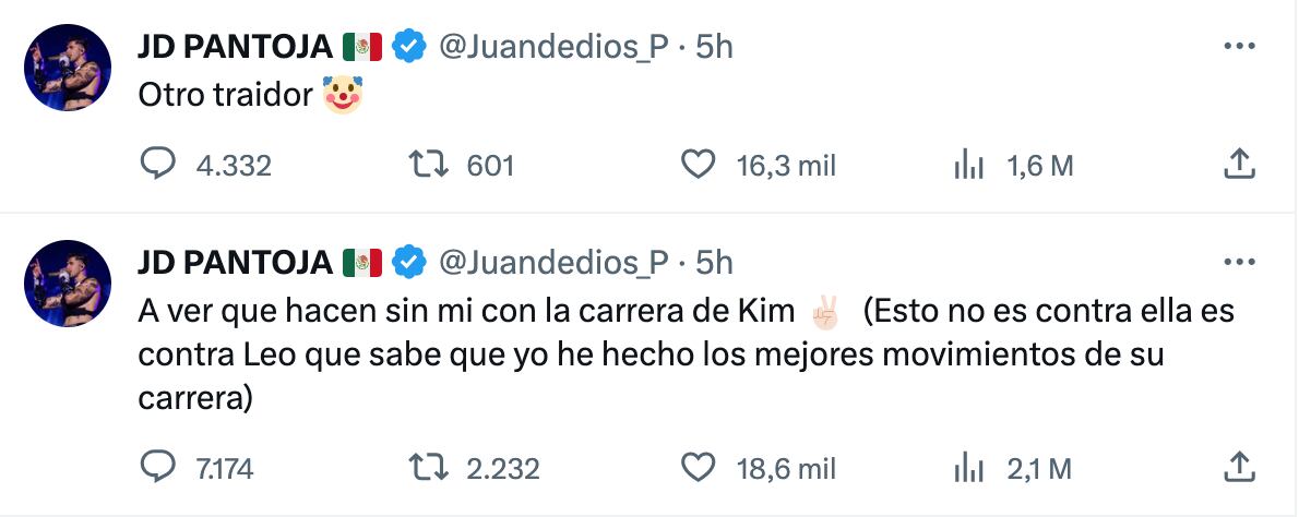 Juan de Dios Pantoja lanzará canción pese a infidelidad a Kimberly Loaiza