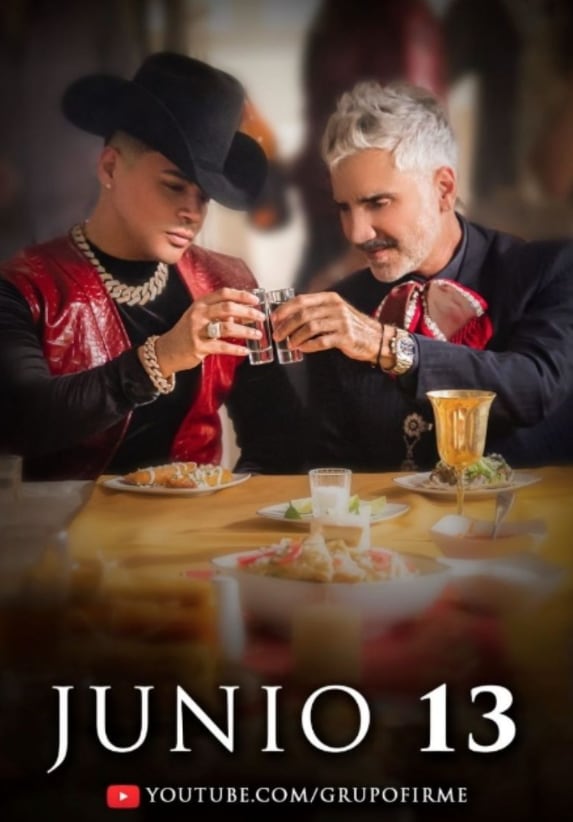 Eduin Caz con nuevo look promociona nueva canción con Alejandro Fernández
