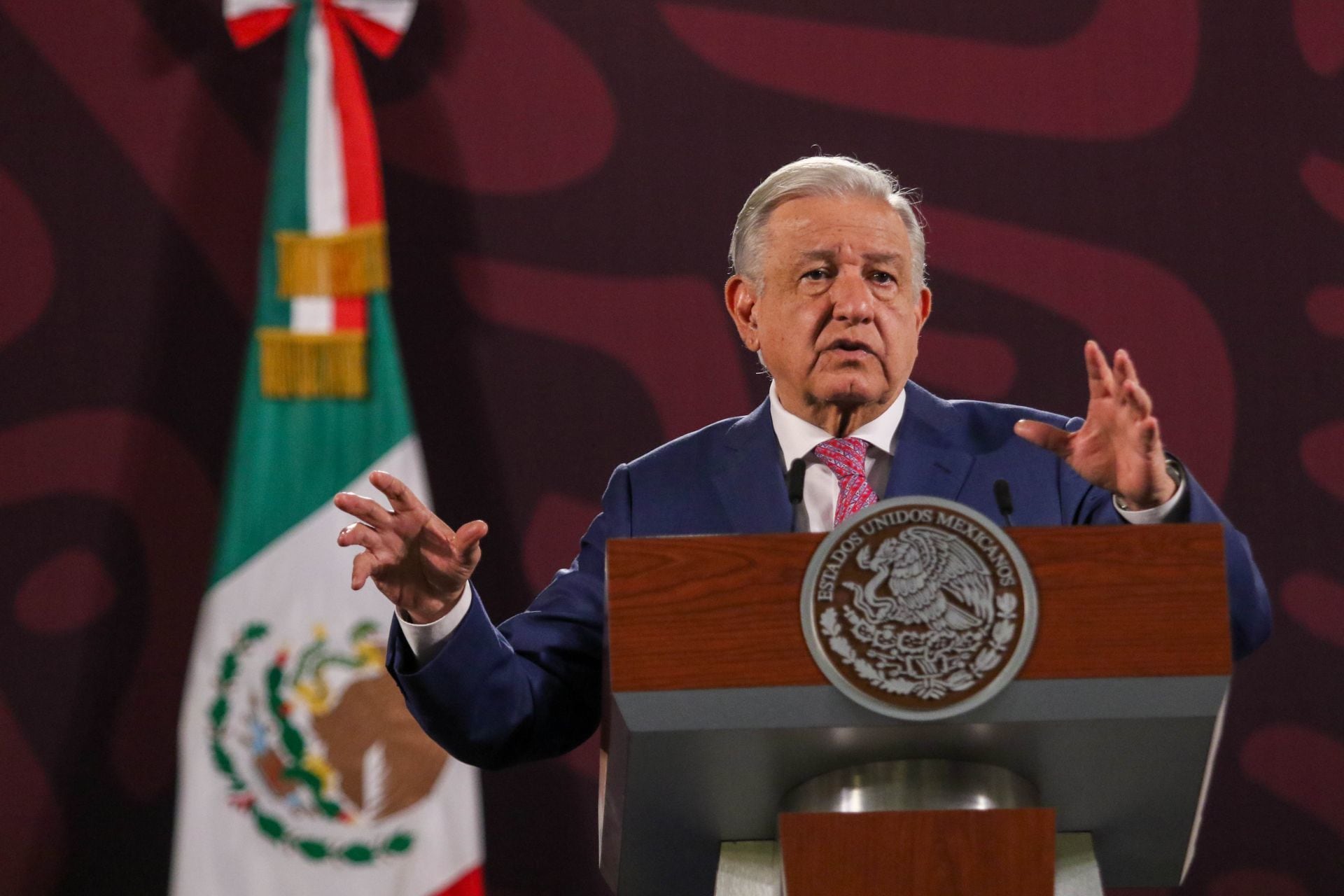 AMLO en conferencia mañanera