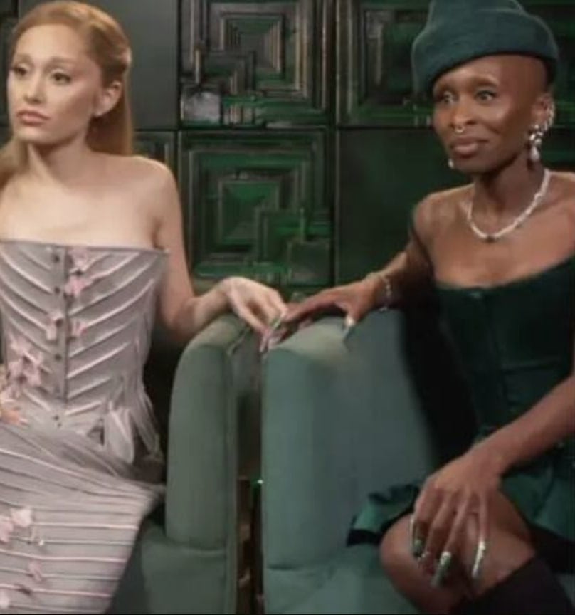 Ariana Grande y Cynthia Erivo