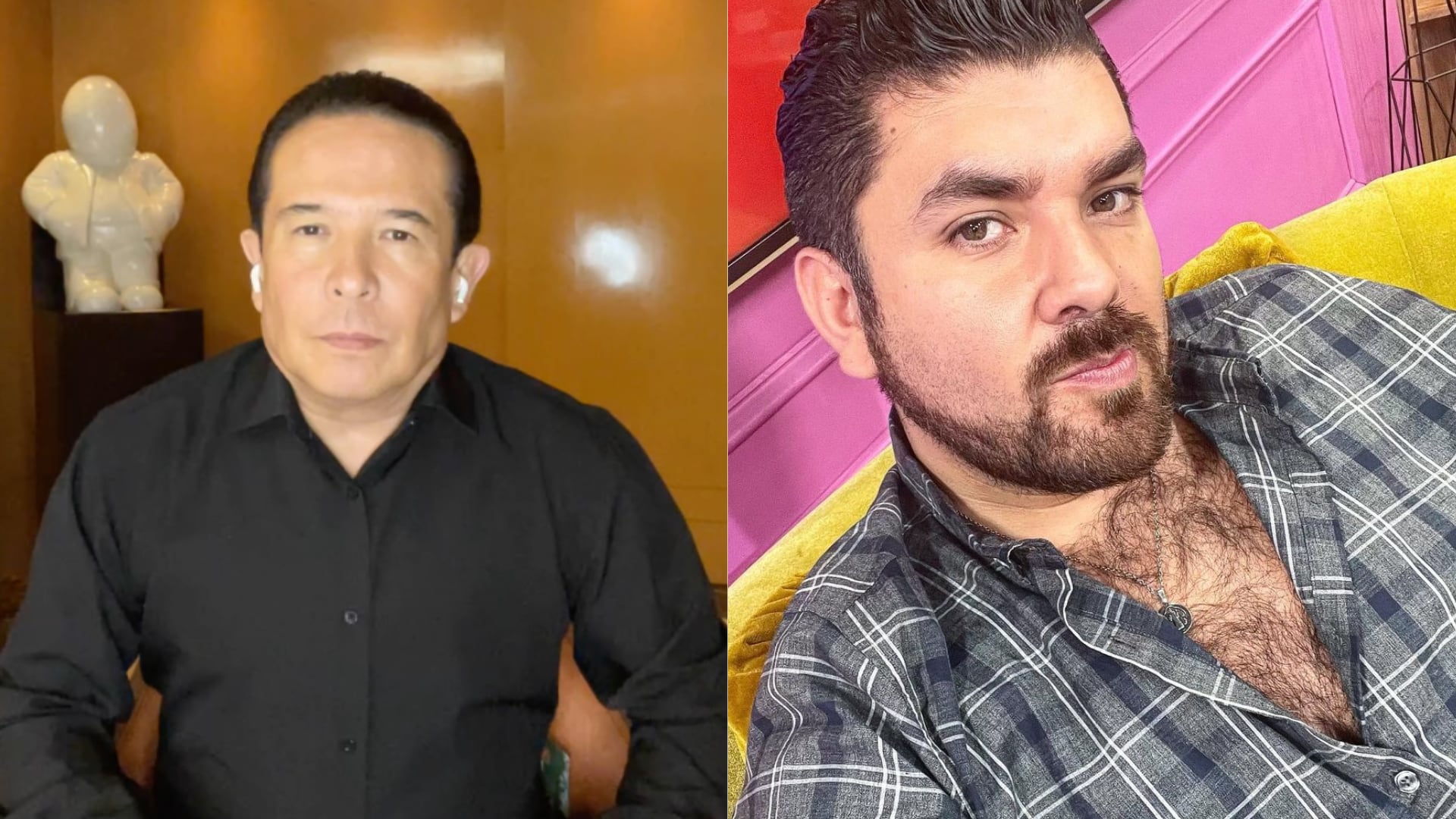 Gustavo Adolfo Infante y Michelle Rubalcava.