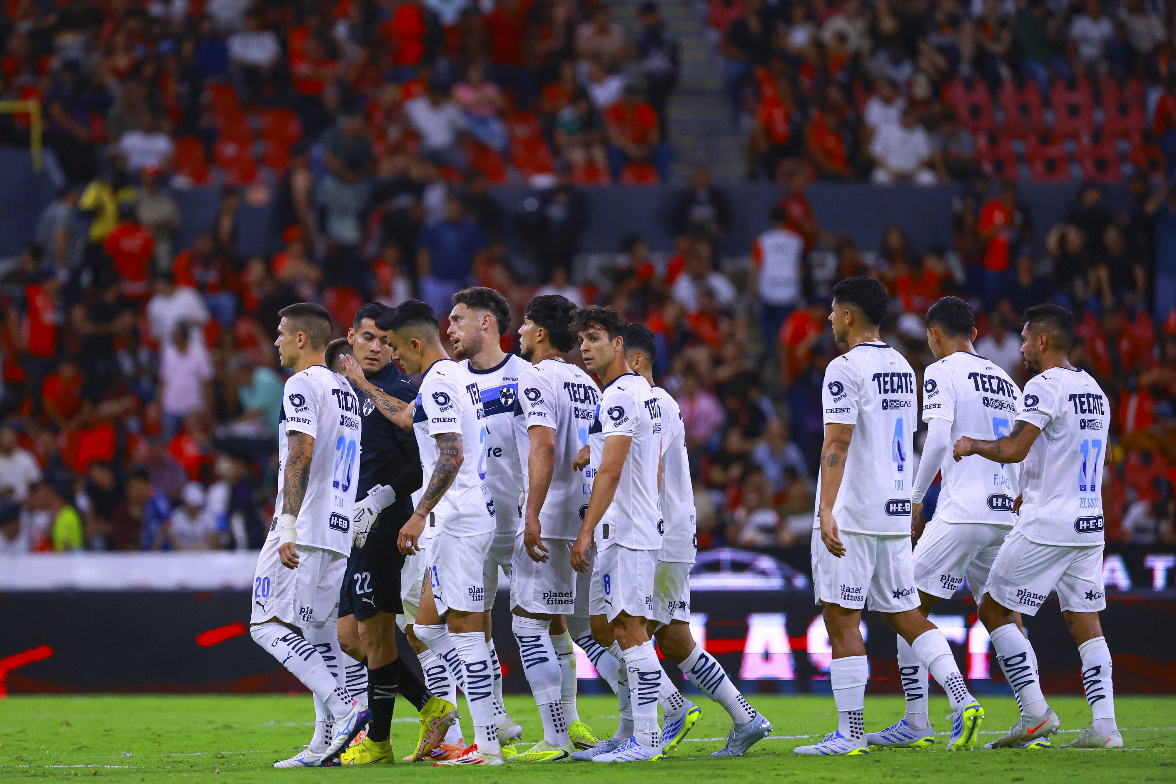 Jugadores de Rayados