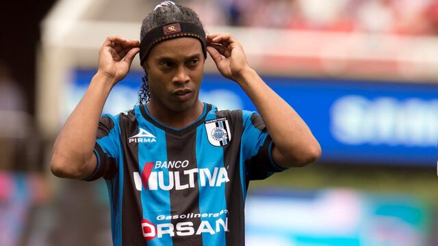 Ronaldinho en su etapa de Gallo.